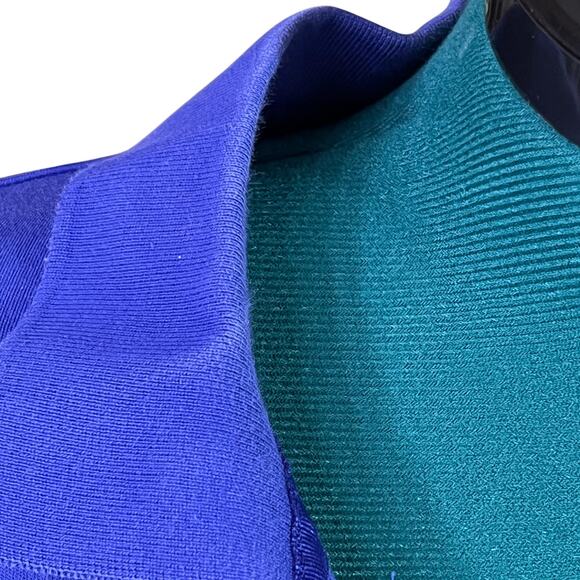 Lane Bryant Polo Style Top Plus Size 14 Blue 100% Cotton - Picture 4 of 14